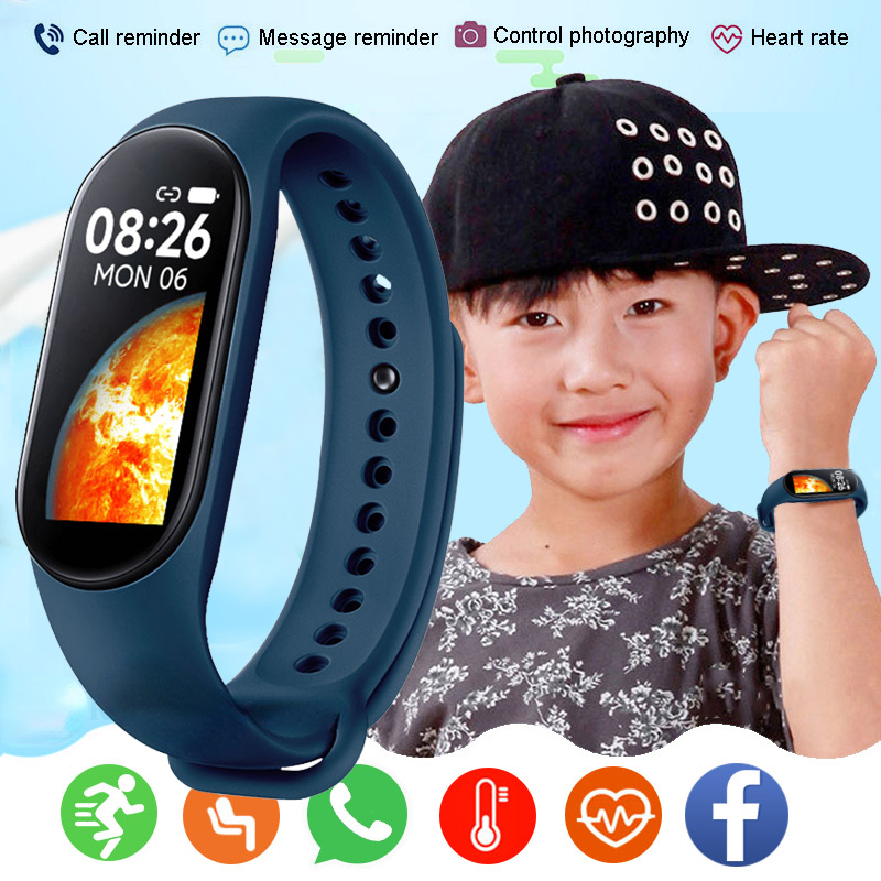 Smartwatch Digital Watches For Boys - Silicone Kids Smartwatch Children Sport Dynamic