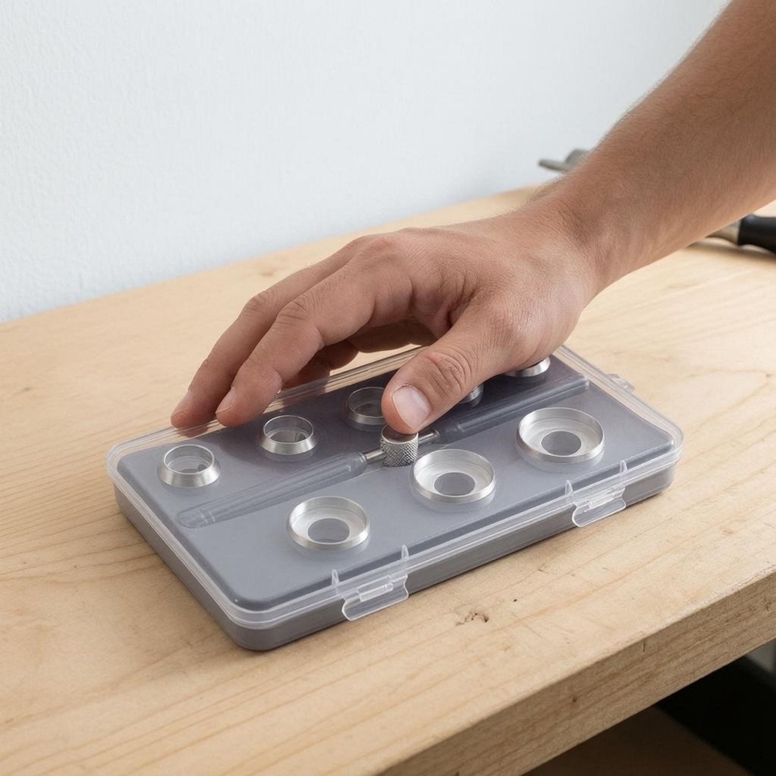 Case Back Opener - Screw-Back Watch Opener Interchangeable Heads Watch