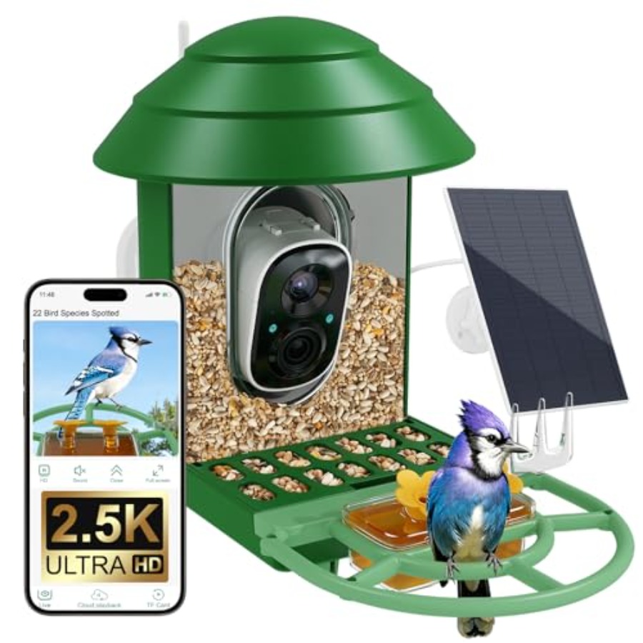 Watches Original - Bird Feeder with Camera for Outdoor
