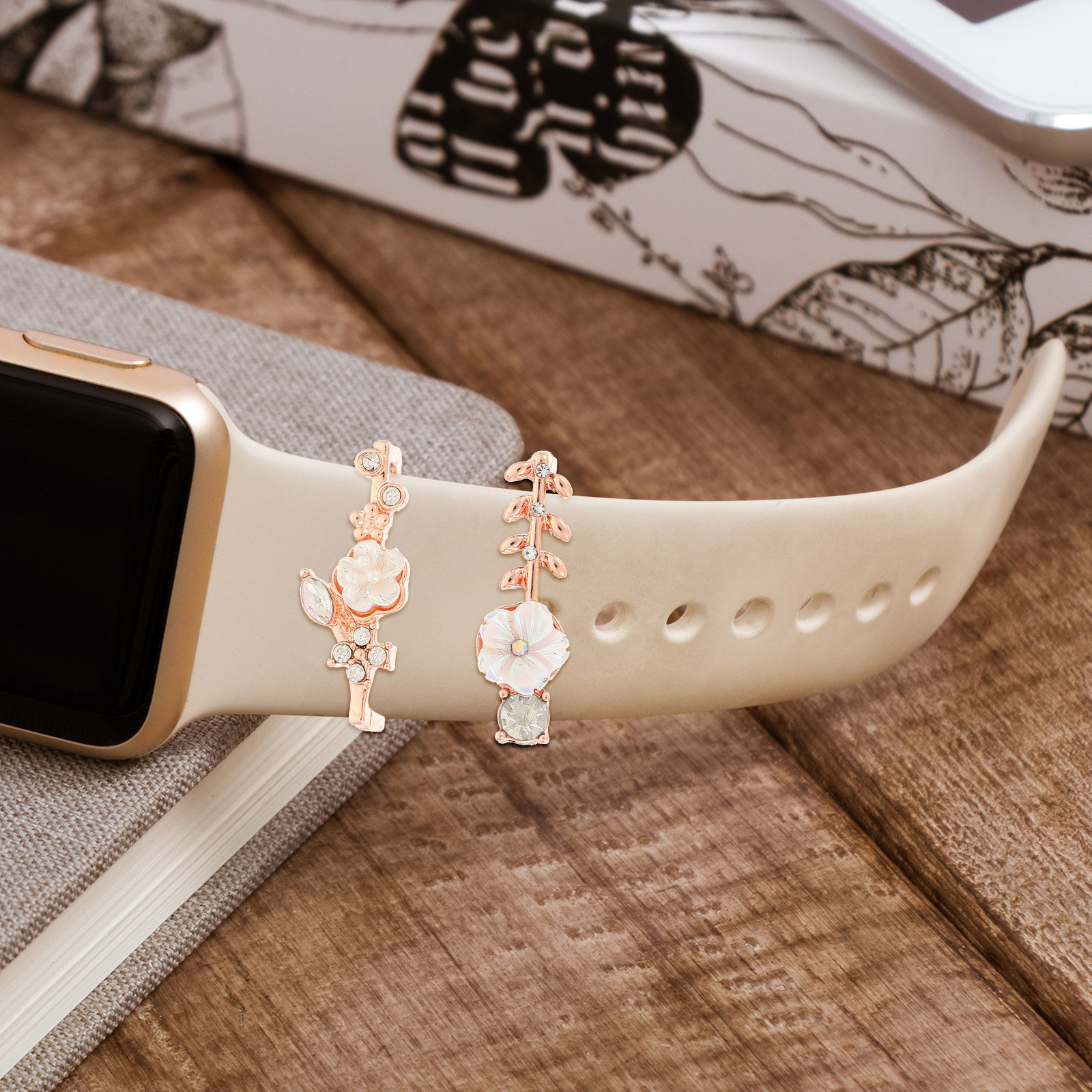 Kids Watches Not Smartwatch - 4Pcs Watch Charm Decorations Mini Metal
