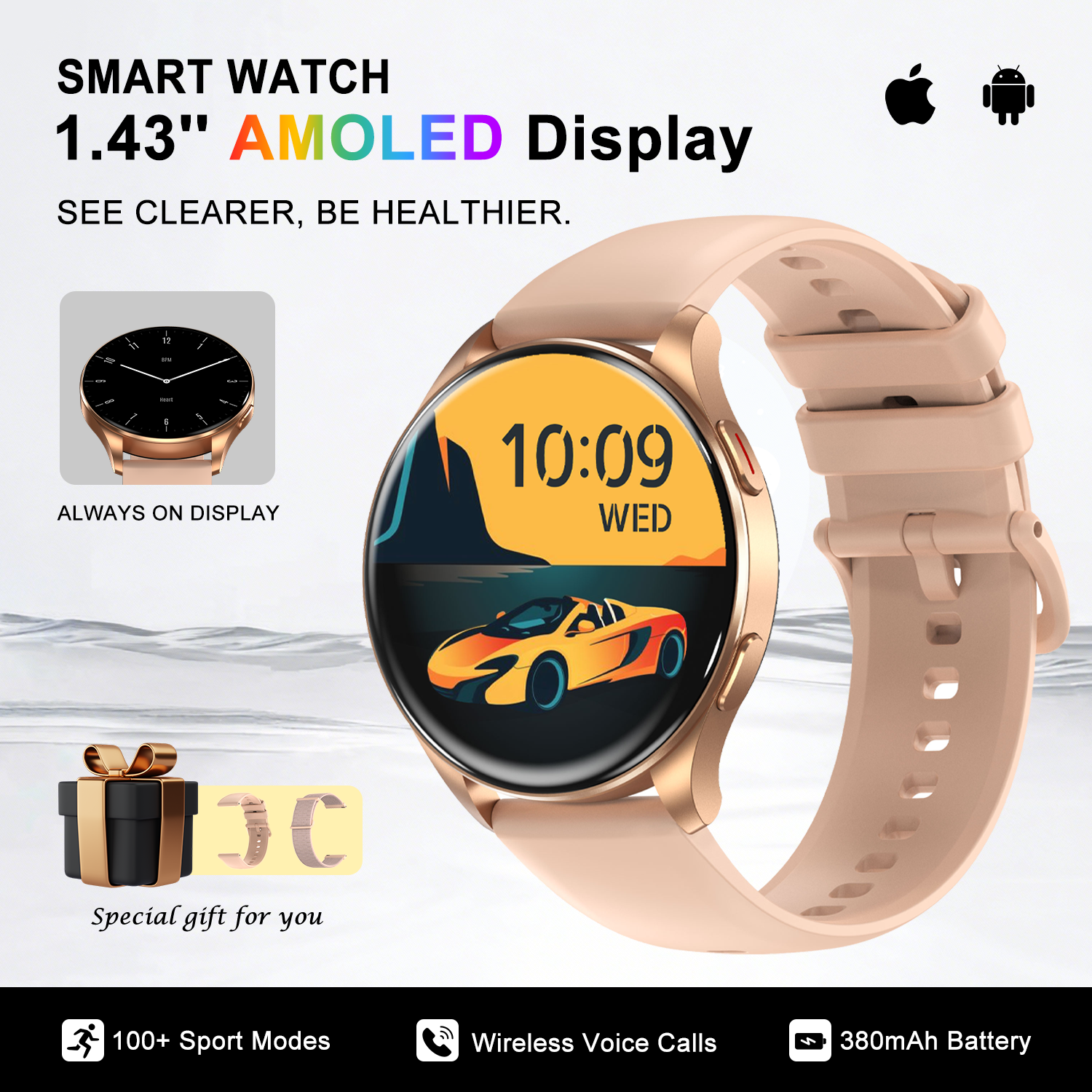 Smartwatch Latest Watches For Women - Blackview X20 Smart Watch with Health