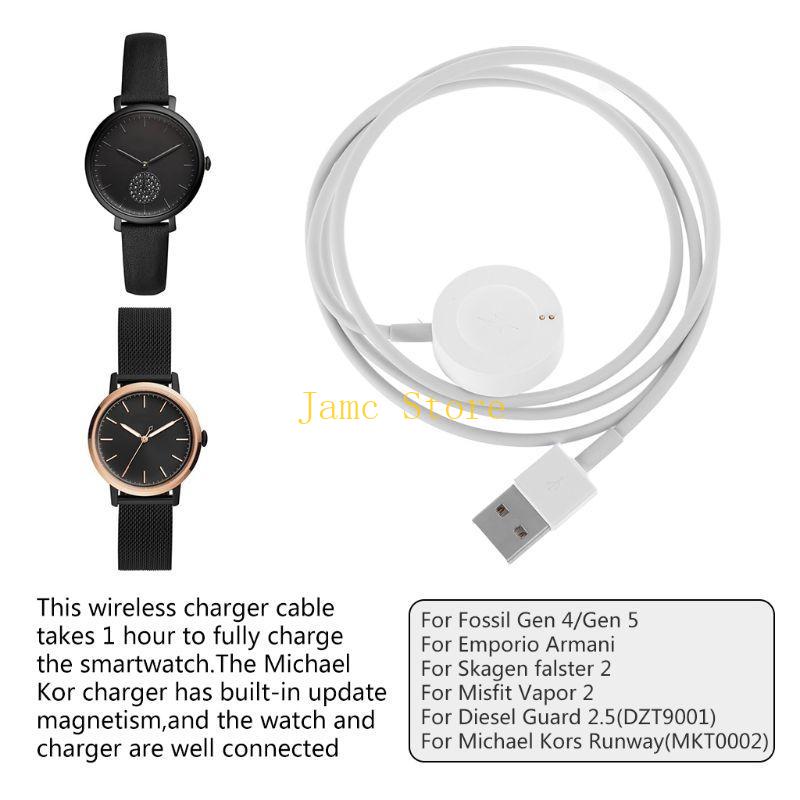 LX0B Power Adapter Cradle Dock - огляд і ціна Fossil Watches Smartwatch Gen 4