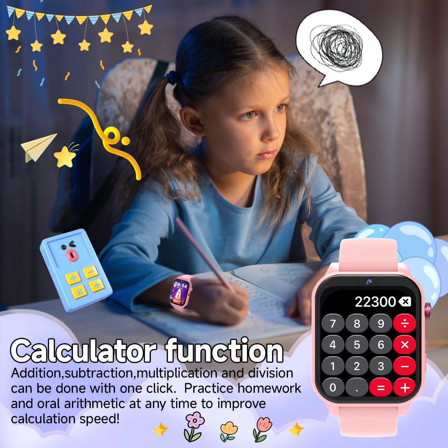 Kids Smart Learning Watch with - огляд і ціна Kids Watches Not Smartwatch
