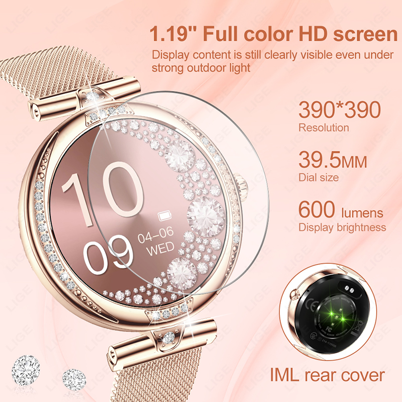 LIGE Fashion Woman Smartwatch  - огляд і ціна Smartwatch Latest Watches For Women