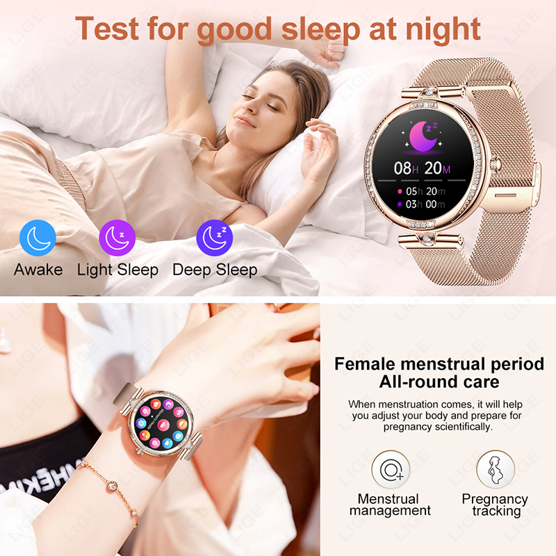 LIGE Fashion Woman Smartwatch  - огляд і ціна Smartwatch Latest Watches For Women