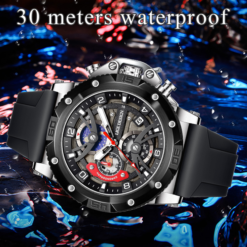 LIGE Top Brand Luxury Men Watc - огляд і ціна Smartwatch Watches Brands For Men