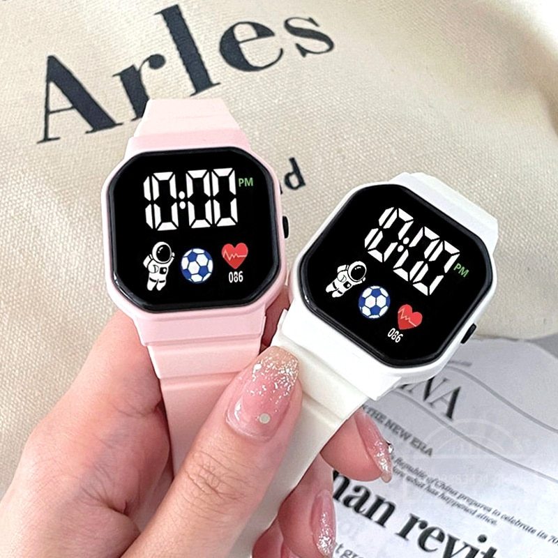 Kids Watches LED Digital Kids  - огляд і ціна Smartwatch Watches Gift For Girls