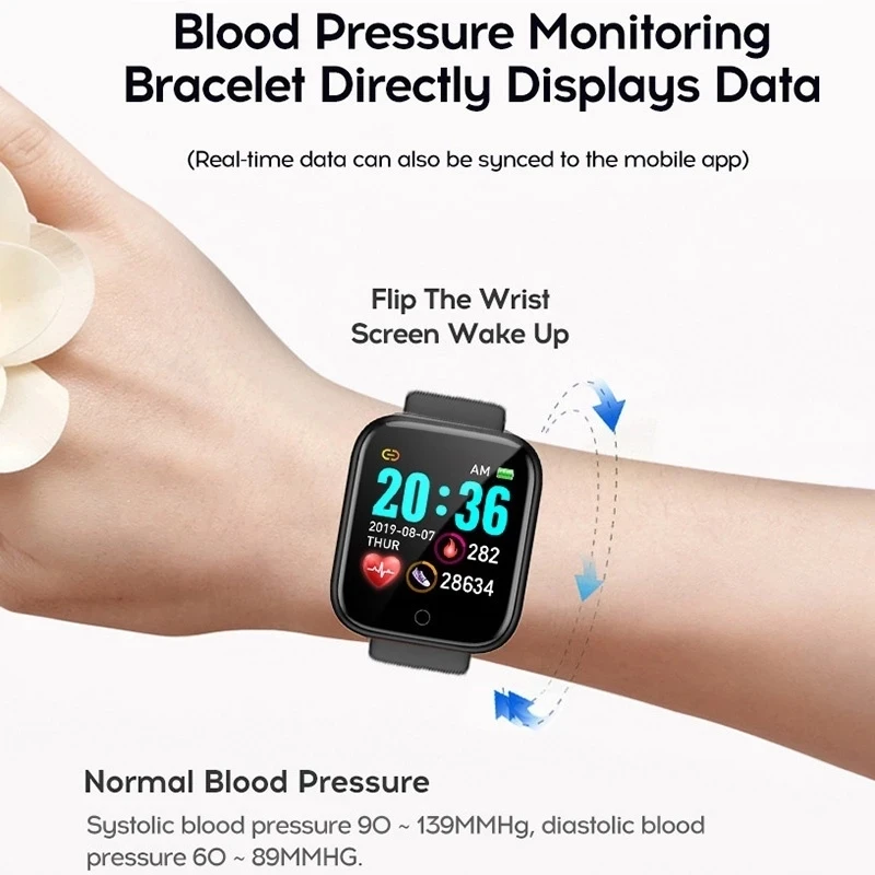 Smart Watch Men Women Wristwat - огляд і ціна Smartwatch Watches For Girls