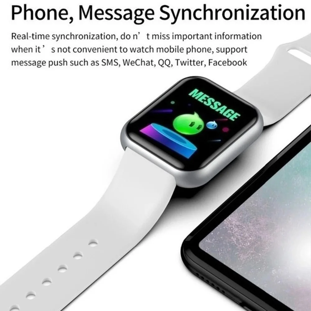 Smart Watch Men Women Wristwat - огляд і ціна Smartwatch Watches For Girls
