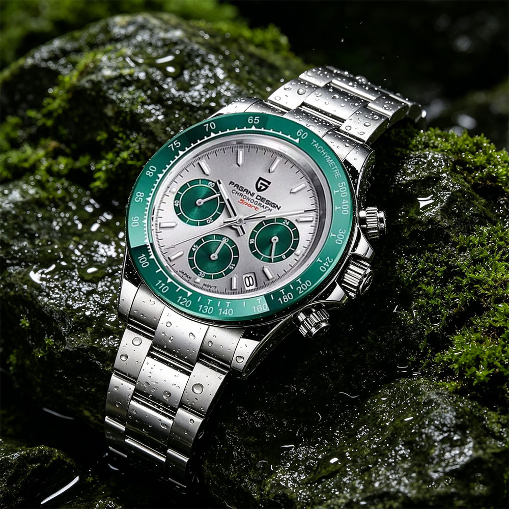 PAGANI DESIGN Men Watch Top Br - огляд і ціна Chronograph Sport Watch
