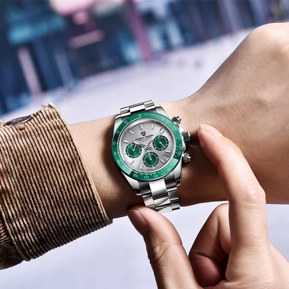 PAGANI DESIGN Men Watch Top Br - огляд і ціна Chronograph Sport Watch