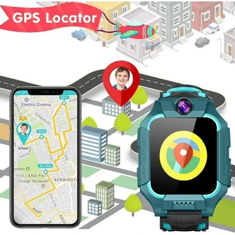 Lenovo Kids Smart Watch 4g Sim - огляд і ціна Smartwatch Watches Gift For Girls