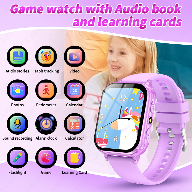LIGE Kid Digital Smart Watch S - огляд і ціна Smartwatch Digital Watches For Boys