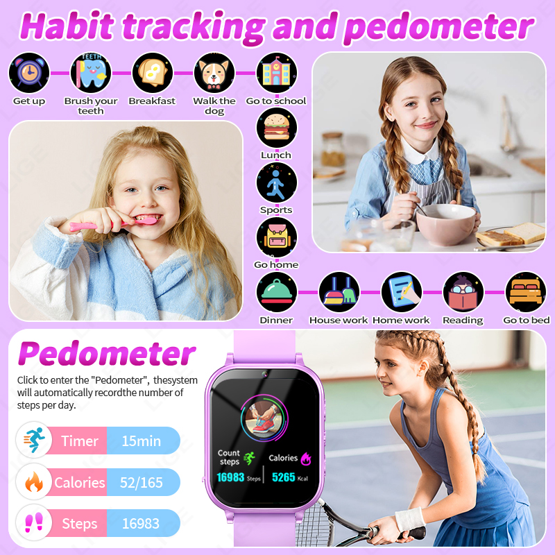 LIGE Kid Digital Smart Watch S - огляд і ціна Smartwatch Digital Watches For Boys