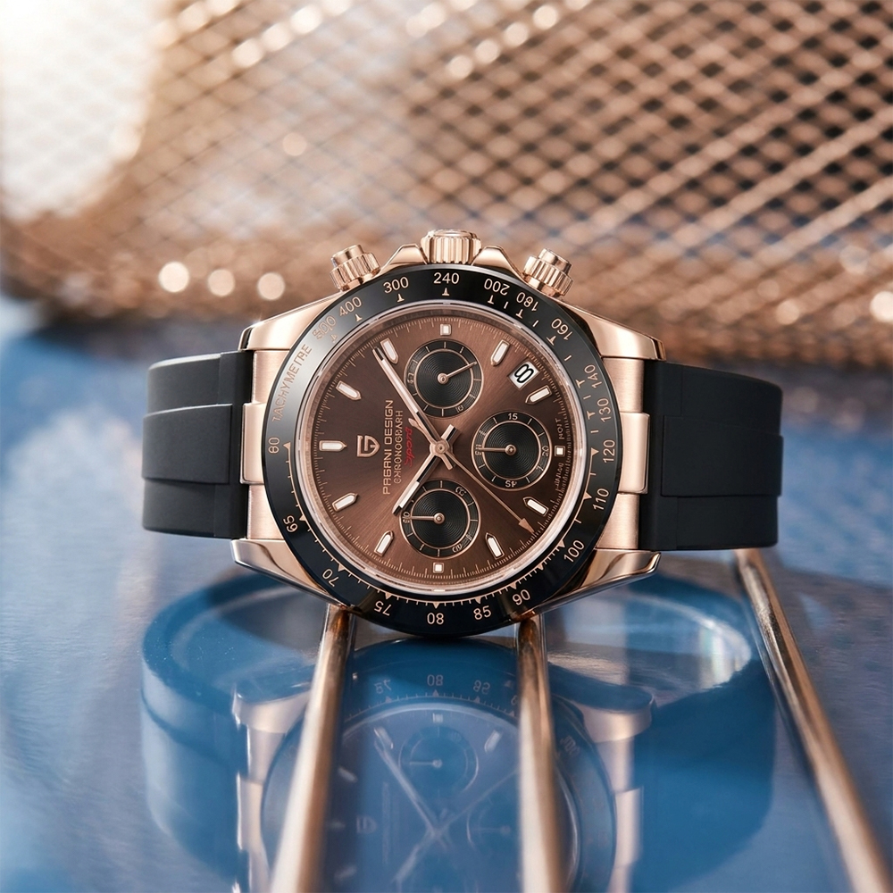 PAGANI DESIGN Men Quartz Chron - огляд і ціна Chronograph Sport Watch