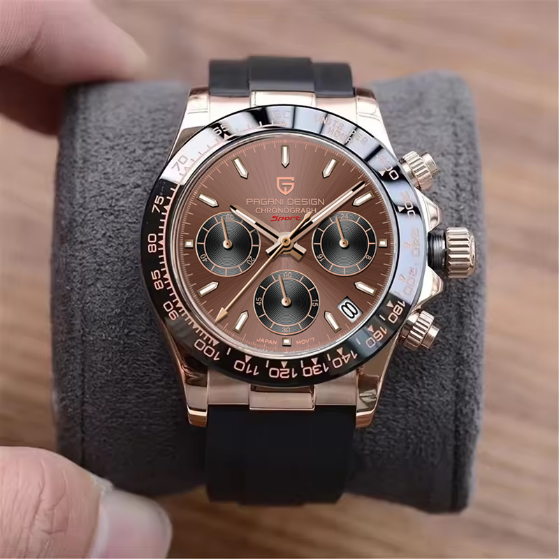 PAGANI DESIGN Men Quartz Chron - огляд і ціна Chronograph Sport Watch