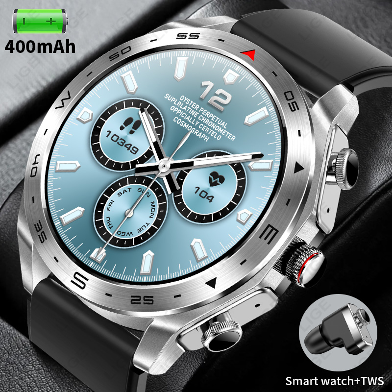New Smart Watch TWS 2in1 with  - огляд і ціна Smartwatch Noise Watches For Men