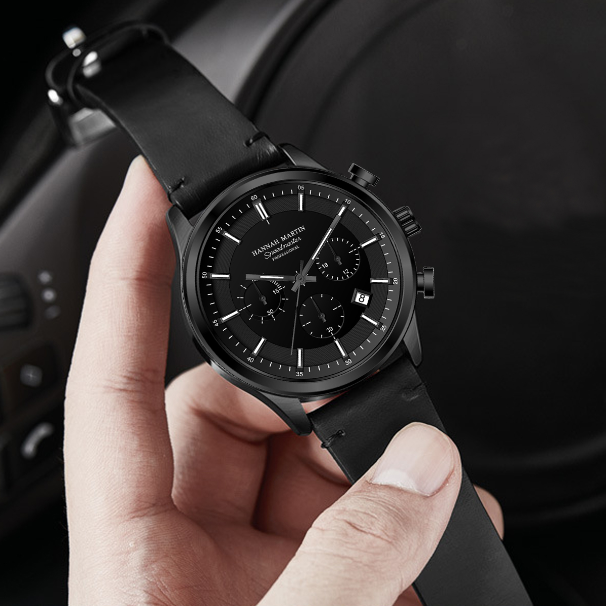 Hannah Martin Men Gift Box Men - огляд і ціна Chronograph Sport Watch