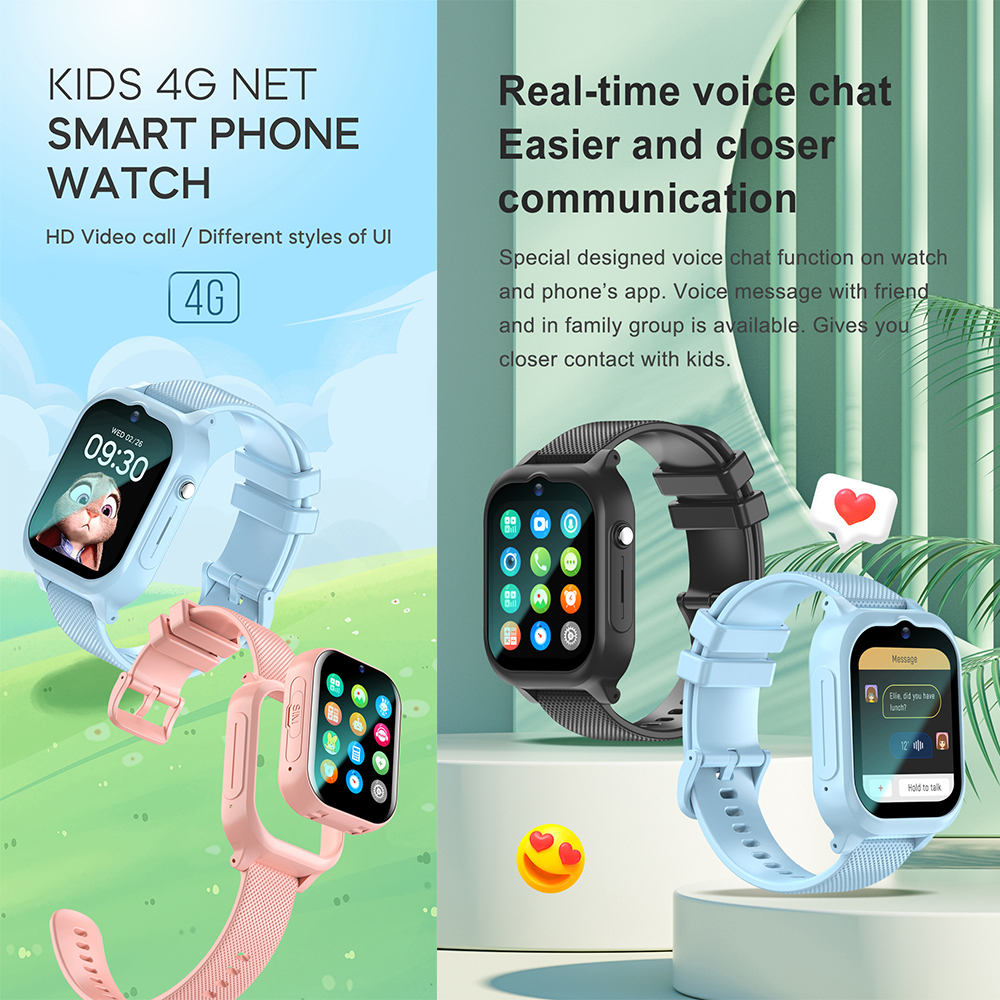 Smart Watch Kids 4G GPS WIFI V - огляд і ціна Smartwatch Watches Gift For Girls