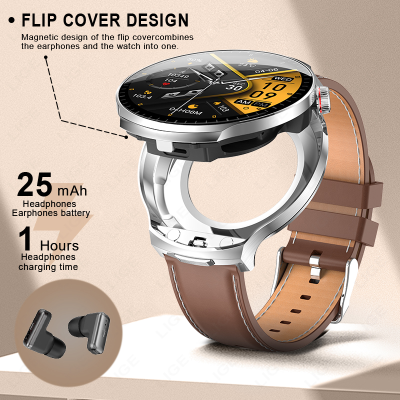 NEW Smart Watch Earphone Men T - огляд і ціна Smartwatch Noise Watches For Men