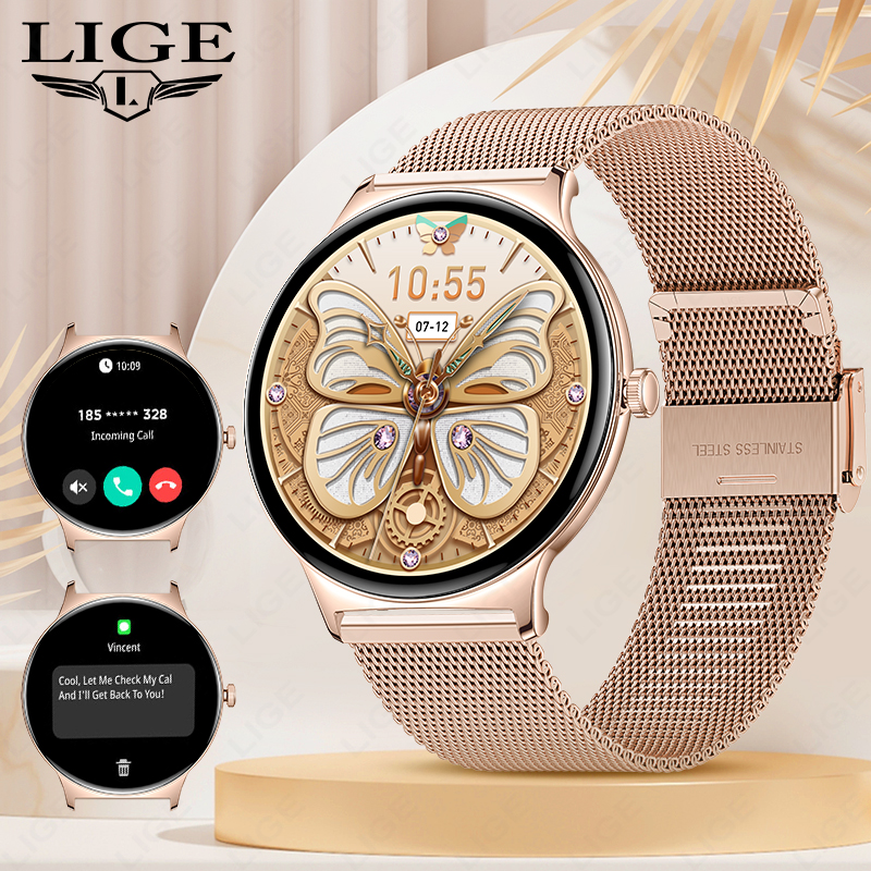 LIGE 2026 Ultra-thin Smart Wat - огляд і ціна Smartwatch Latest Watches For Women