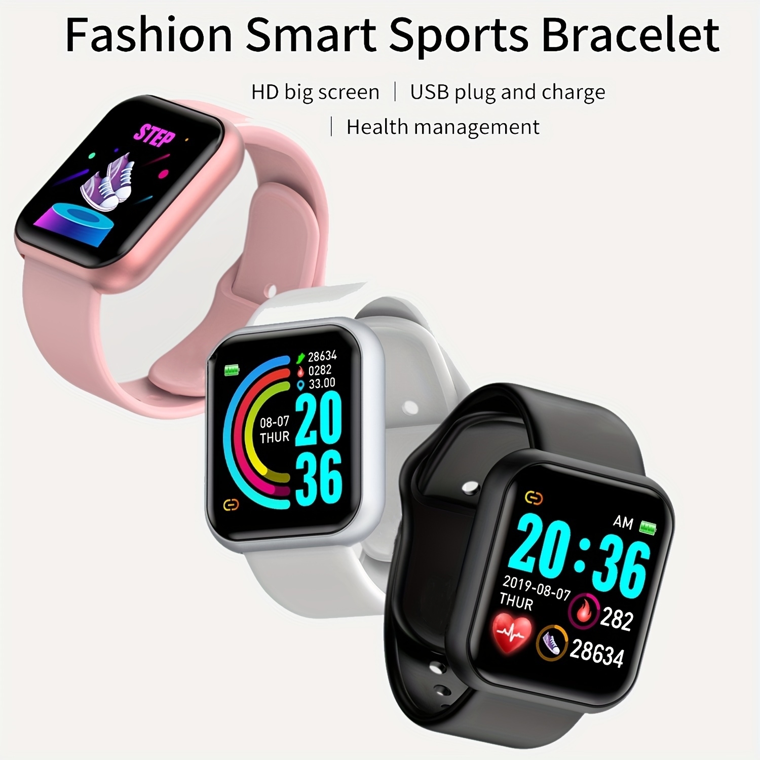 Smart Watch For Men Women Spor - огляд і ціна Smartwatch Watches For Girls