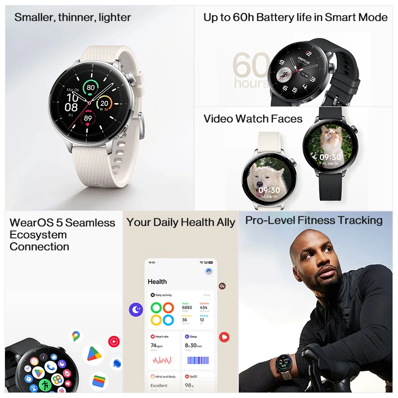 Global Version OnePlus Watch 3 - огляд і ціна Smartwatch Oneplus Watches