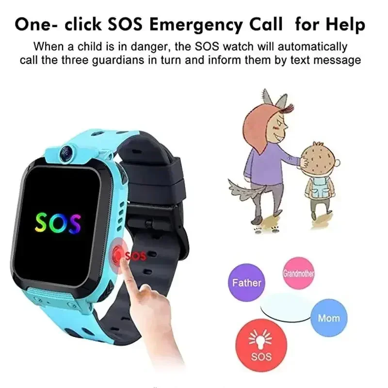 Lenovo GPS Tracking Waterproof - огляд і ціна Smartwatch Watches For Children
