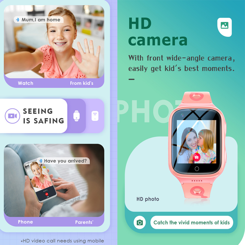 Hot 4G Kids Smartwatch 1000 Ma - огляд і ціна Smartwatch Digital Watches For Boys