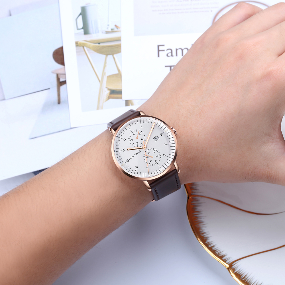 MINI FOCUS Chronograph Watch B - огляд і ціна Smartwatch Watches Brands For Men