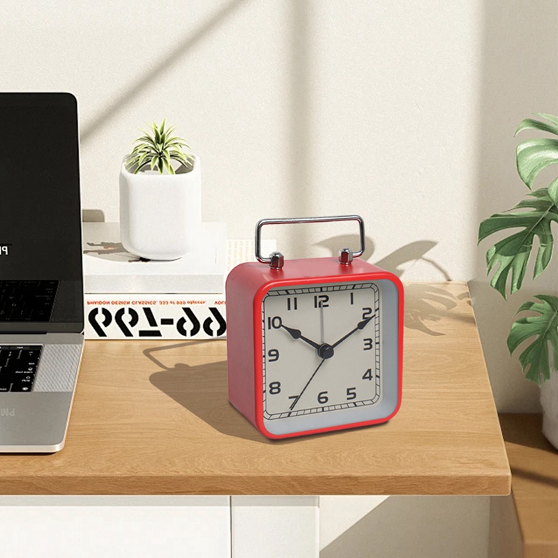 Small Metal Square Alarm Clock - огляд і ціна Watches Original