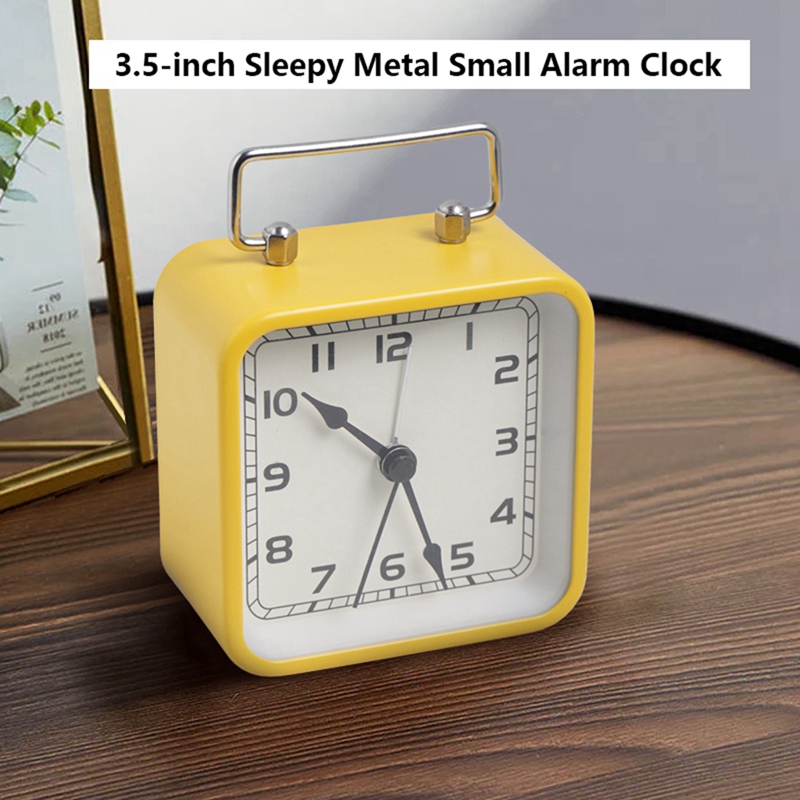Small Metal Square Alarm Clock - огляд і ціна Watches Original