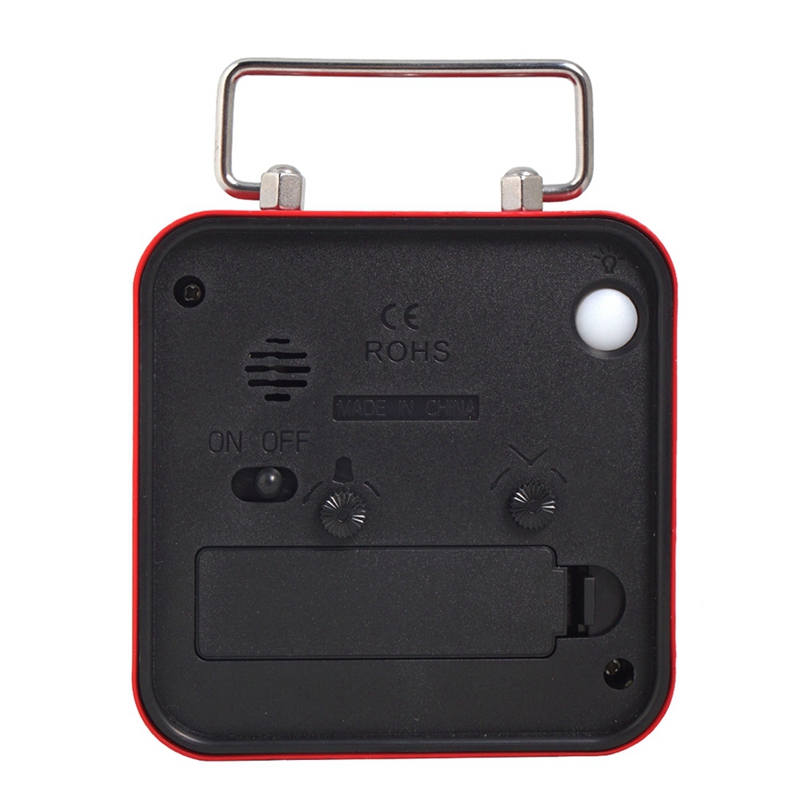 Small Metal Square Alarm Clock - огляд і ціна Watches Original