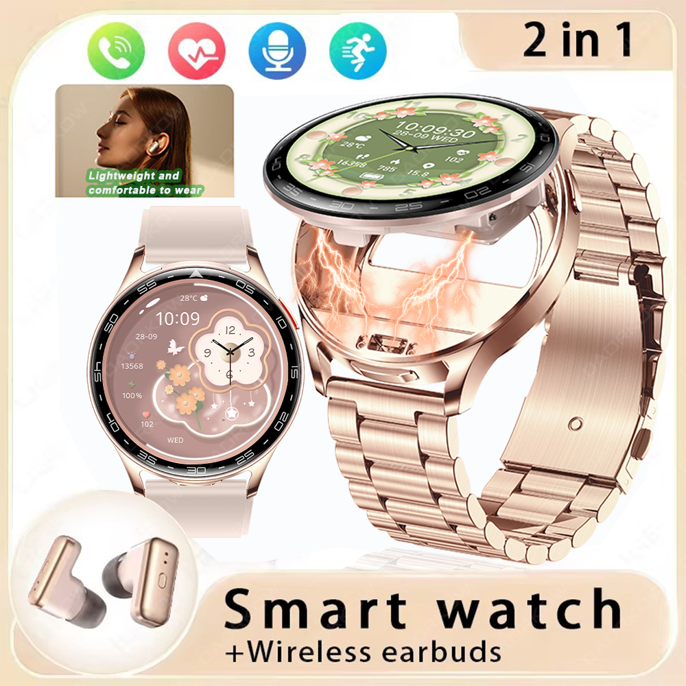 2-In-1 TWS Headset SmartWatch  - огляд і ціна Smartwatch Noise Watches For Men