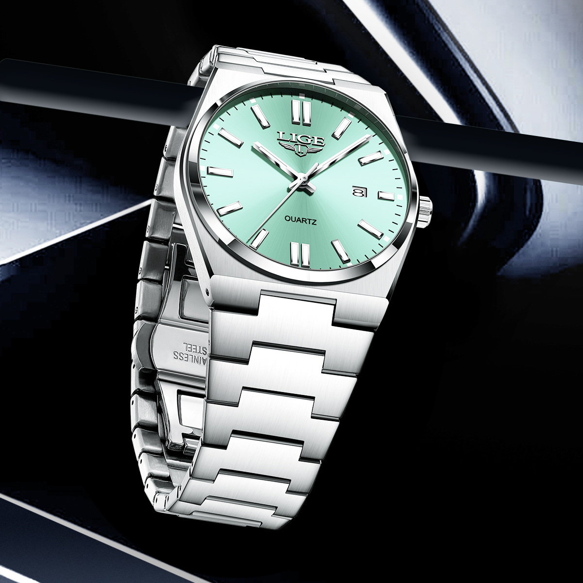 LIGE Luxury Brand Men Watches  - огляд і ціна Smartwatch Watches Brands For Men