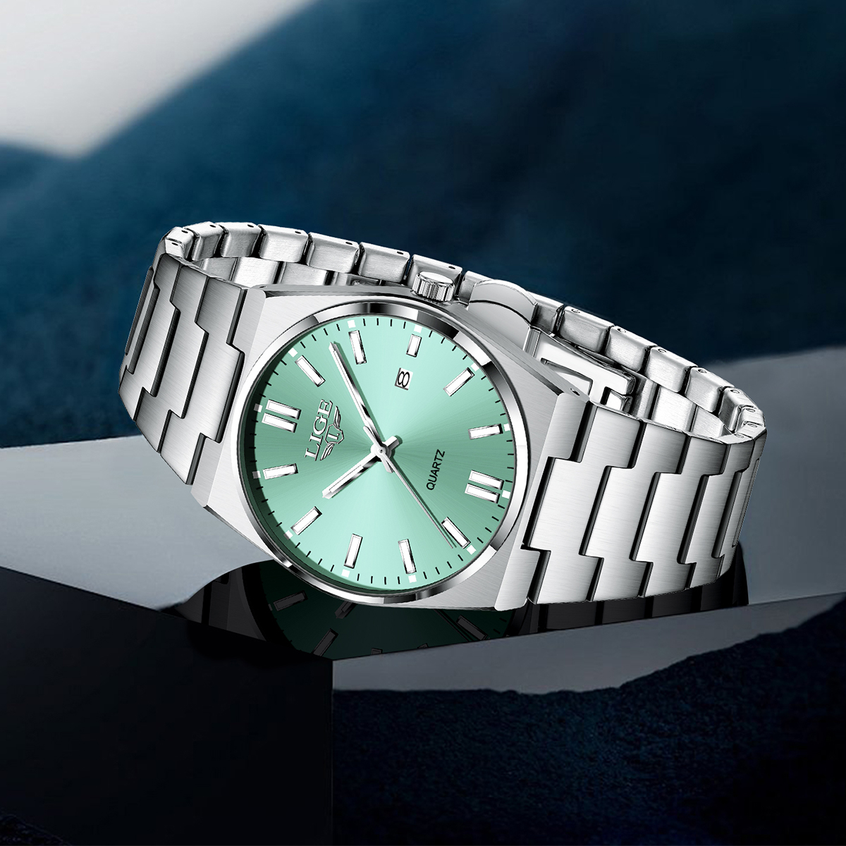 LIGE Luxury Brand Men Watches  - огляд і ціна Smartwatch Watches Brands For Men