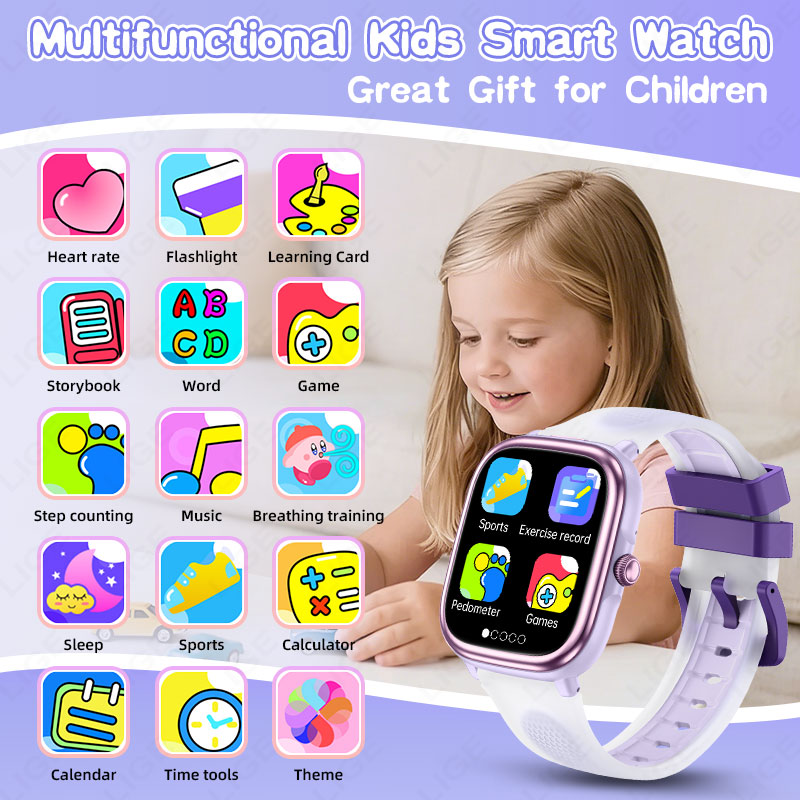 LIGE 2026 New Children Learnin - огляд і ціна Smartwatch Watches Gift For Girls