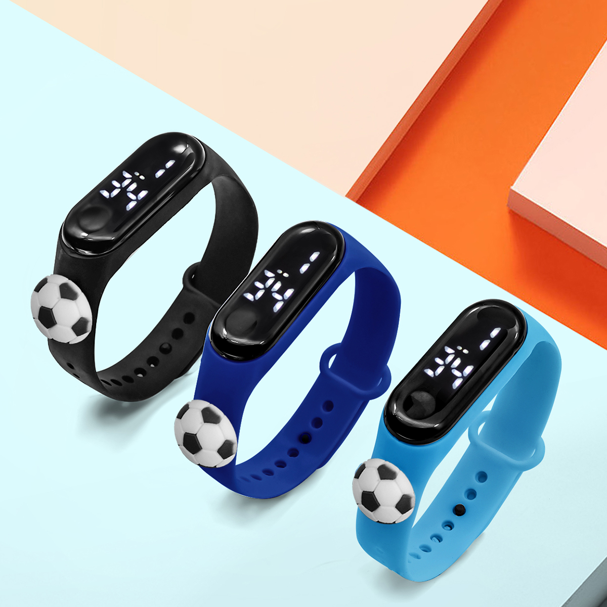 Hot Sale 3PCS Student Smartwat - огляд і ціна Smartwatch Digital Watches For Boys