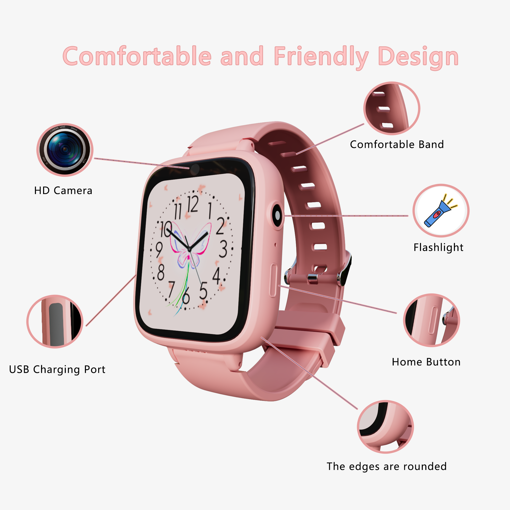 Children Watch Birthday Gifts  - огляд і ціна Smartwatch Digital Watches For Boys