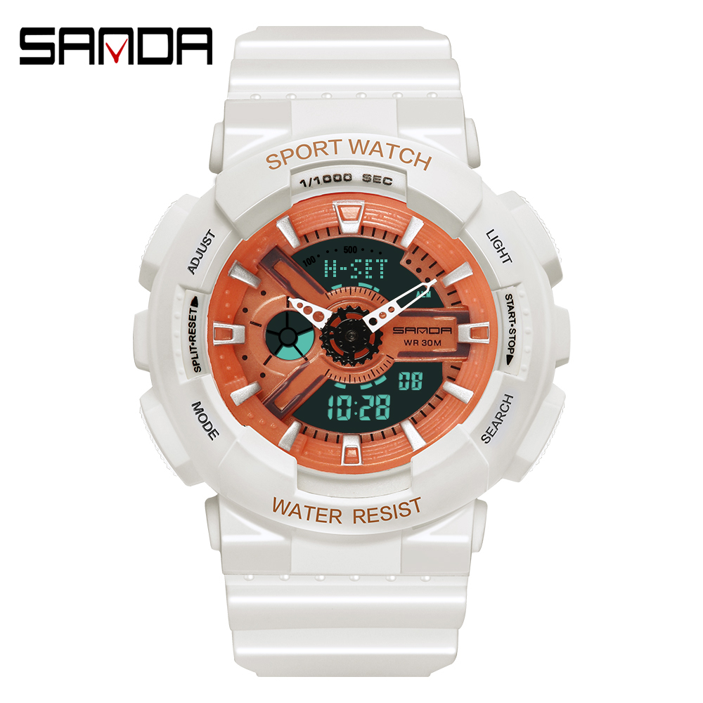 Fashion Sanda Top Brand Outdoo - огляд і ціна Chronograph Sport Watch