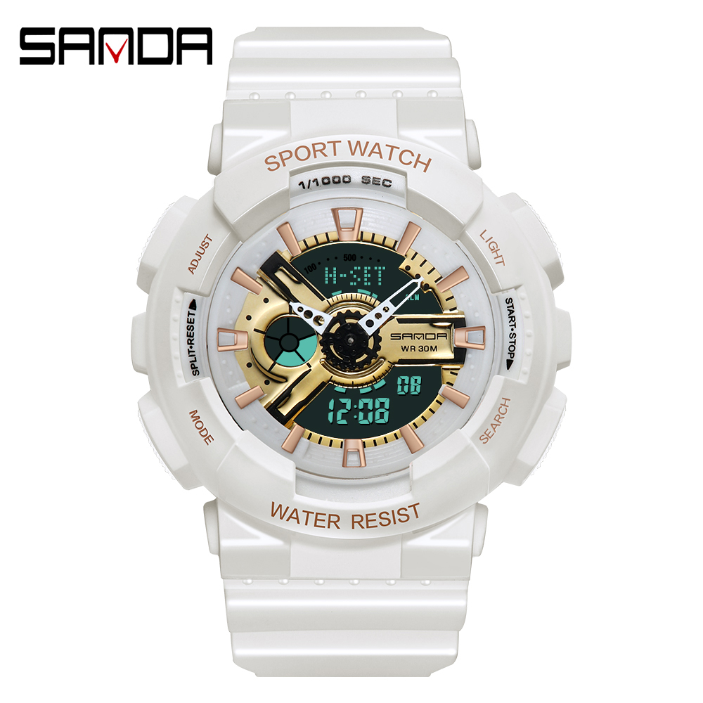 Fashion Sanda Top Brand Outdoo - огляд і ціна Chronograph Sport Watch