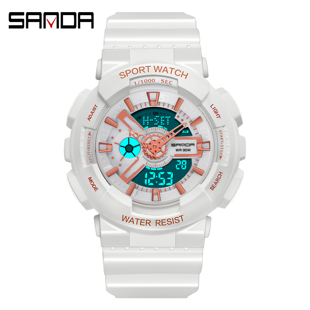 Fashion Sanda Top Brand Outdoo - огляд і ціна Chronograph Sport Watch