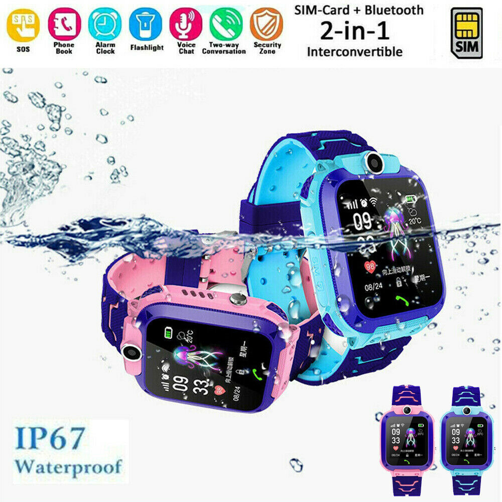 Q12 Kids Smart Watch 2G SOS Ca - огляд і ціна Smartwatch Watches For Children