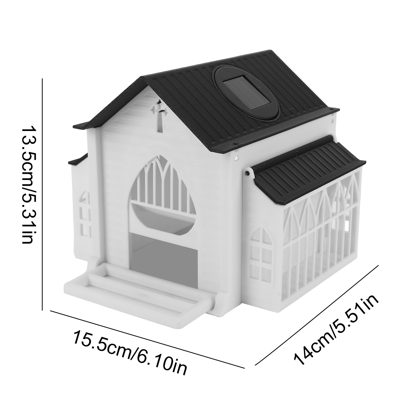 Church-Shaped Metal Bird Feede - огляд і ціна Watches Original