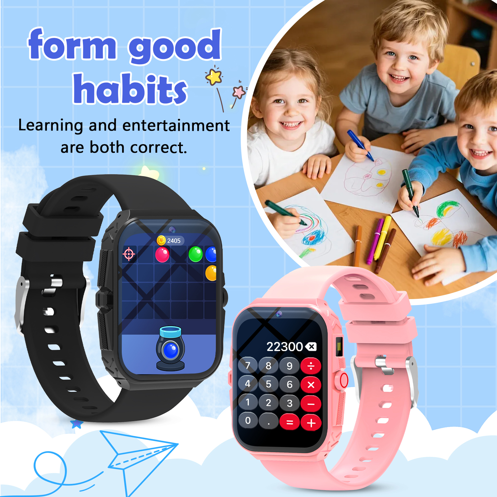 Smart Watch, New Children's Sm - огляд і ціна Kids Watches Not Smartwatch