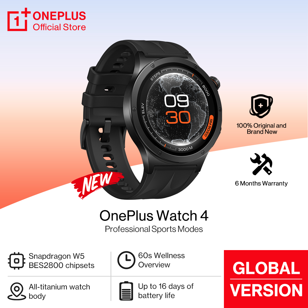 All New OnePlus Watch 4 Global - огляд і ціна Smartwatch Oneplus Watches