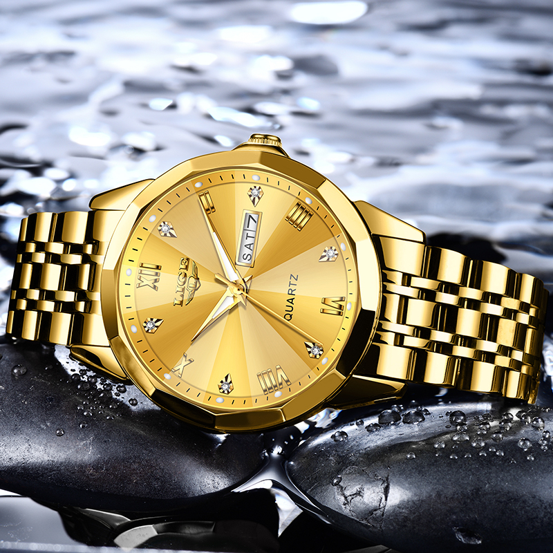 LIGE Brand Luxury Women Watch  - огляд і ціна Chronograph Sport Watch