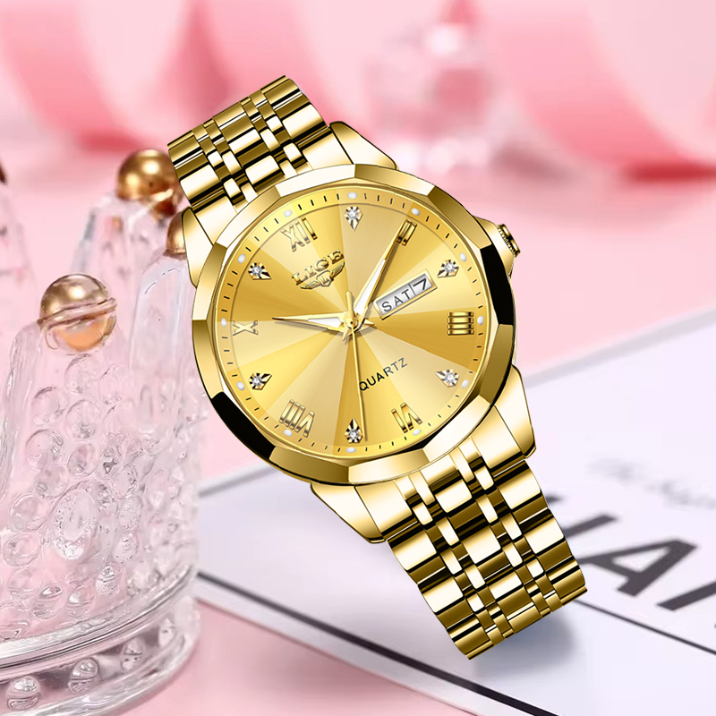 LIGE Brand Luxury Women Watch  - огляд і ціна Chronograph Sport Watch