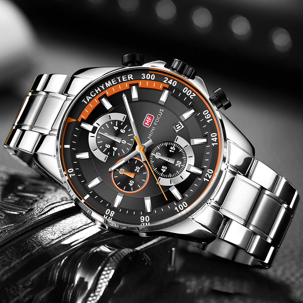 MINI FOCUS Fashion Quartz Watc - огляд і ціна Smartwatch Watches Brands For Men