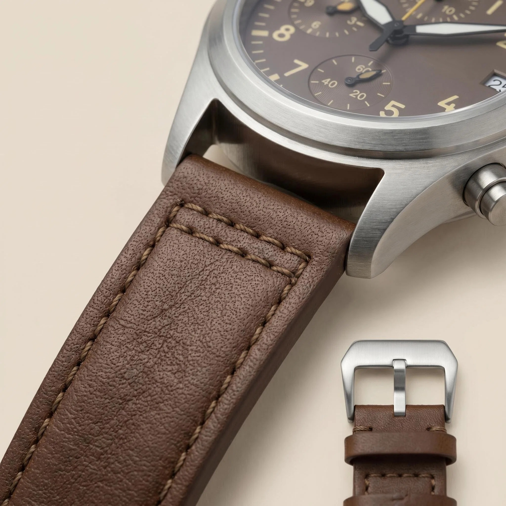 Men's 38mm Steel Dive Vintage  - огляд і ціна Chronograph Sport Watch